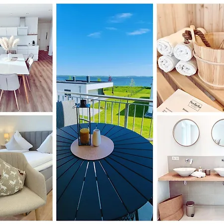Seeliebe Schwerin - Pkw, Teilweise Mit Privater Sauna, Wlan, Xxl-balkon O Terrasse, Seeblick Apartment Schwerin (Mecklenburg-Vorpommern)