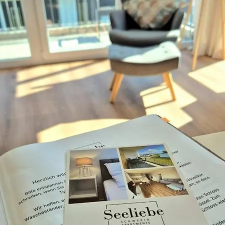 Apartment Seeliebe Schwerin - Pkw, Teilweise Mit Privater Sauna, Wlan, Xxl-balkon O Terrasse, Seeblick Schwerin (Mecklenburg-Vorpommern)